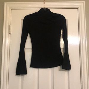 Black turtle neck